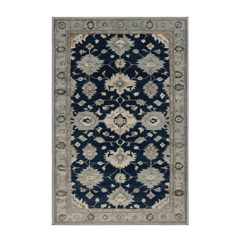 Tapis gris lavable à la machine