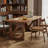 Brown Rectangular Solid Wood Desks-108741456