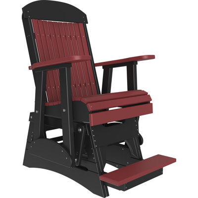 Chaise d'extérieur coulissante en polywood