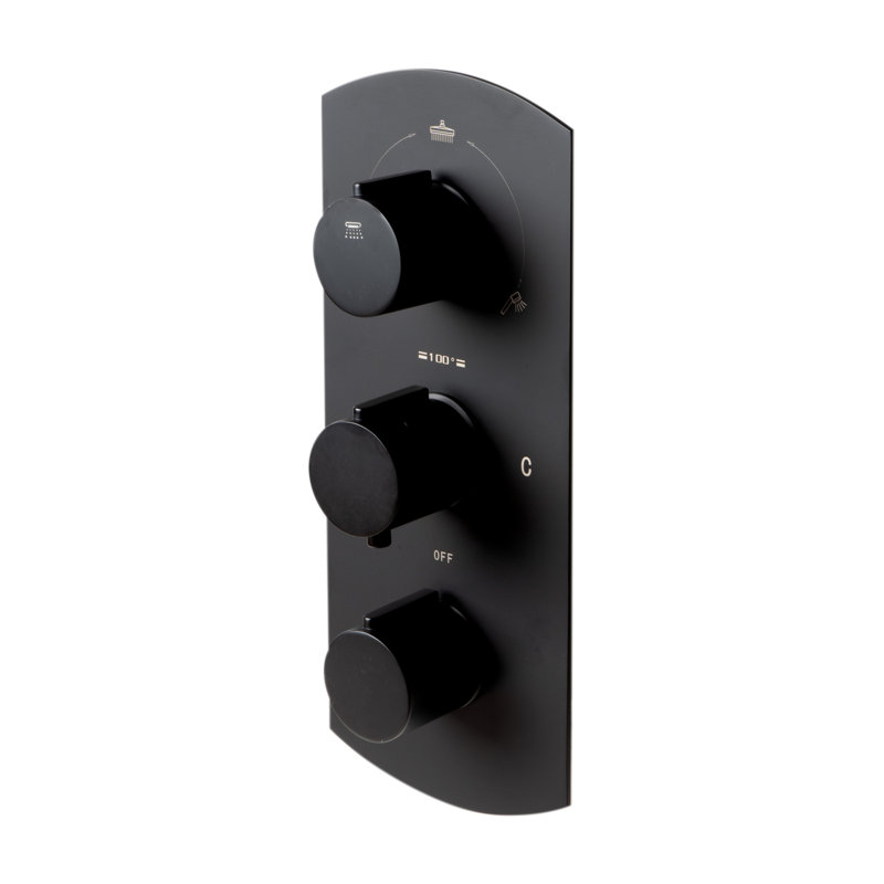 3-Way Thermostatic Tub Temperature Control