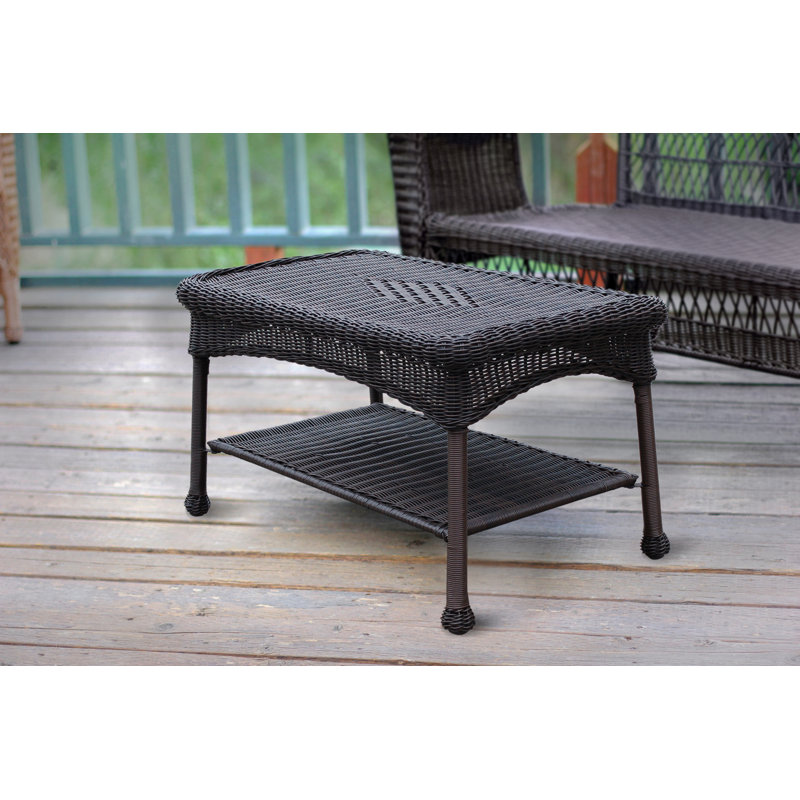 Cecilton 4 Piece Rattan Sofa Seating Group , Cocoa Brown, Black
