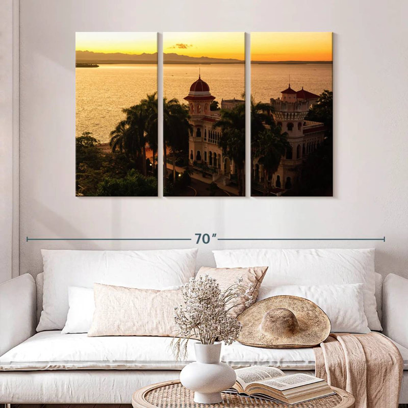 Nicci Cienfuegos Sunset, 32" H x 50" W