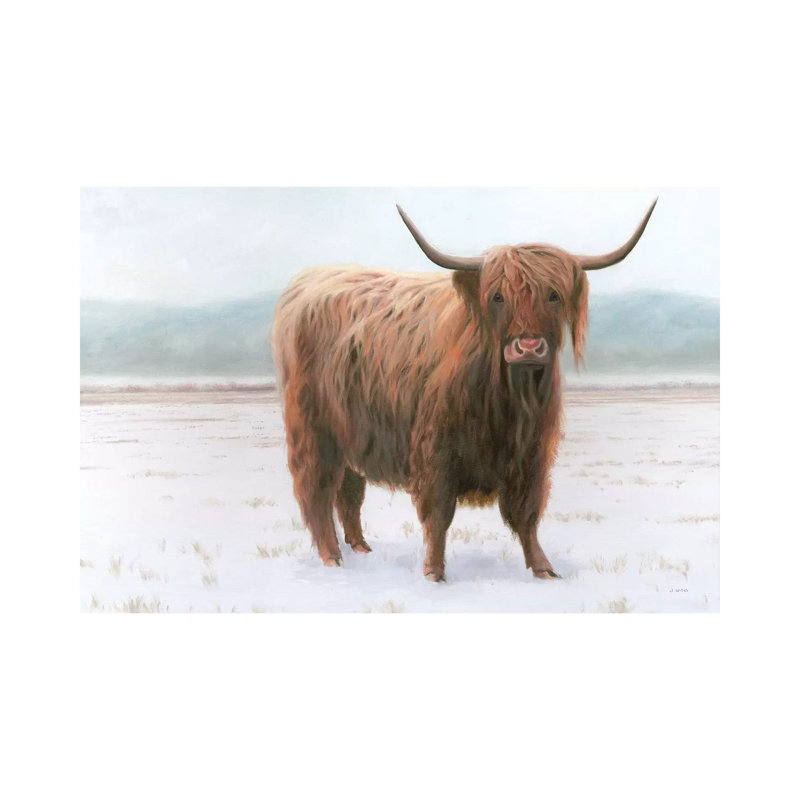 King Of The Highland Fields by James Wiens - Wrapped Canvas Print, 20.32 cm H x 30.48 cm W
