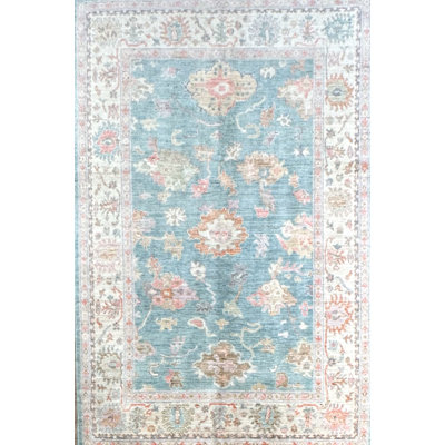 Alys: The Modern Oushak One-of-a-Kind 5'11" X 8'10" Hand Knotted Area Rug