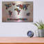 Red Barrel Studio® «Flowers Map» par Mark Ashkenazi, art mural en métal