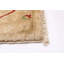 Tapis beige en laine noué à la main de conception unique 8 pi 8 po x 11 pi 3 po New Age Gavrilin