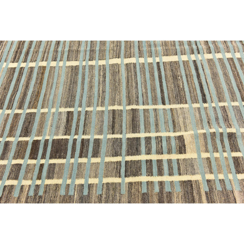 Tapis taupe Kilim