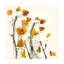 Feuilles mortes - reproduction sur toile tendue