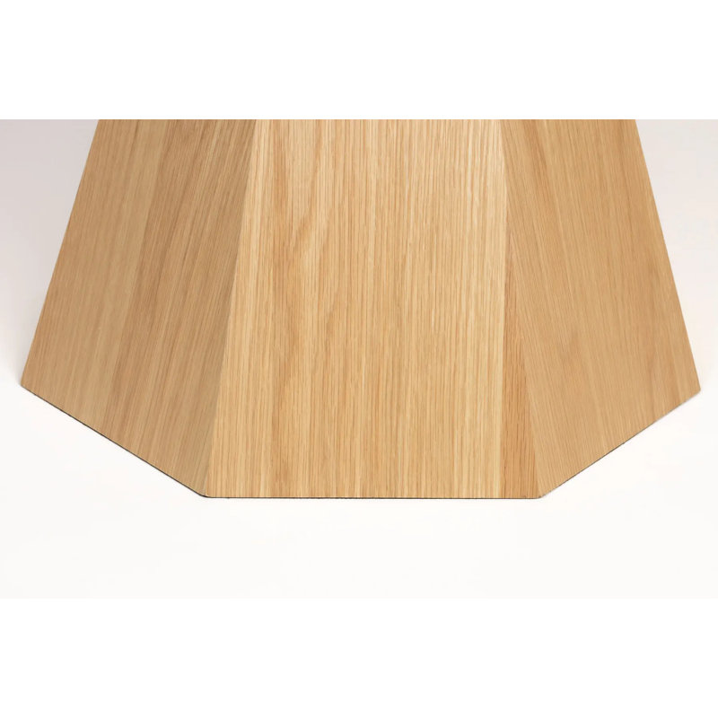 Lotus Oak Round Solid Wood Dining Table