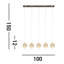 Caselyn 5 - Light Unique/Statement LED Chandelier