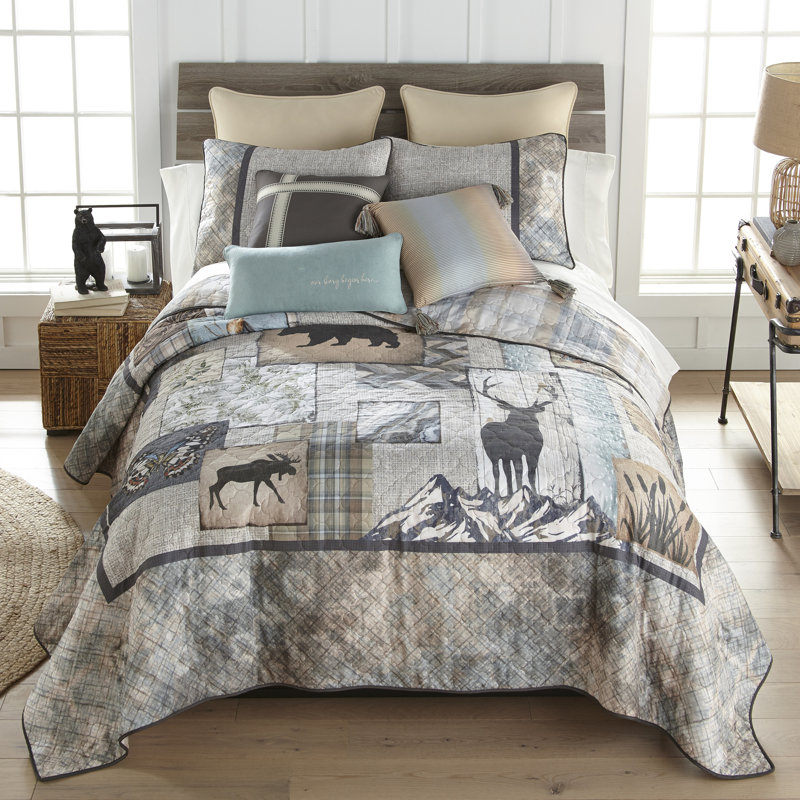 Donna Sharp Natures Collage Ombre Tasseled Decor Pillow