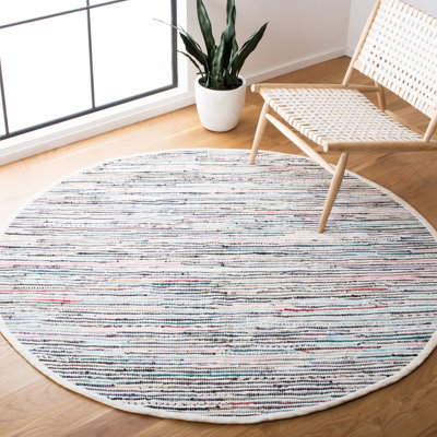 Conner Rug Hand Woven Cotton Striped Rug