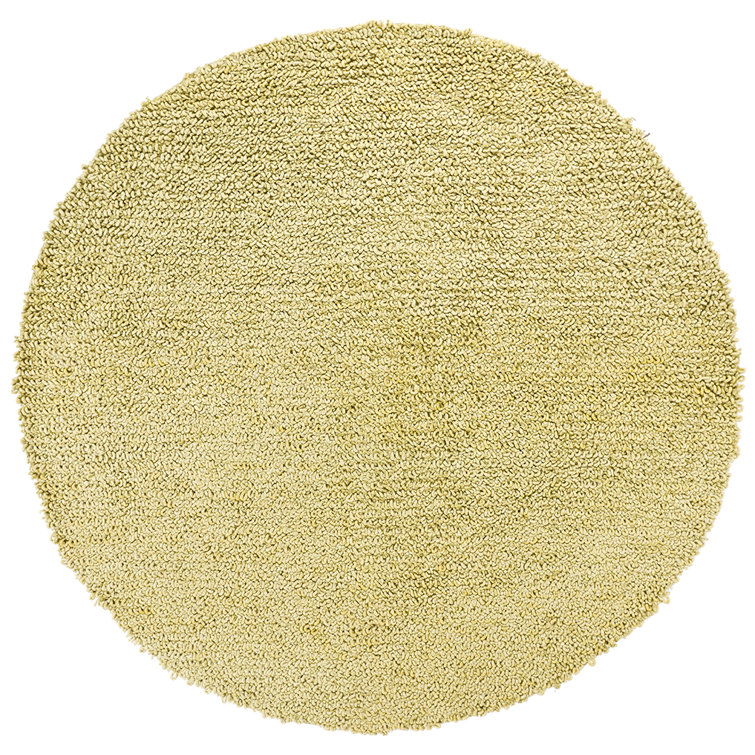 Zeal Wool Area Rug in Yellow