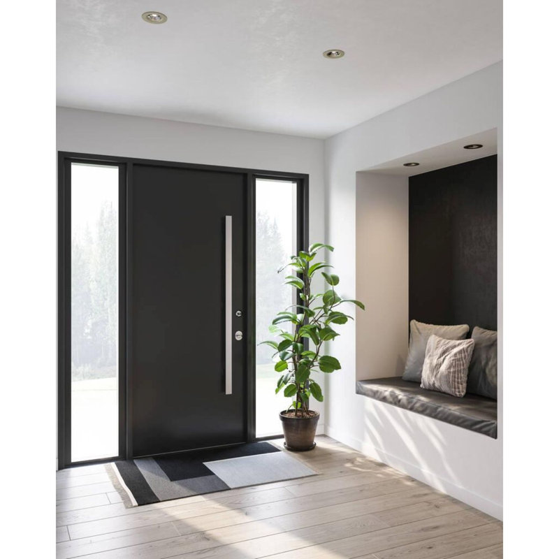Caelin LED Flush Mount, Nickel