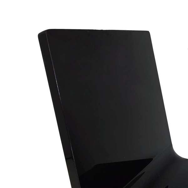 Fauteuil Z Iris en noir