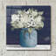 «White Flowers I» par Cindy Jacobs, art mural en verre acrylique-517188018