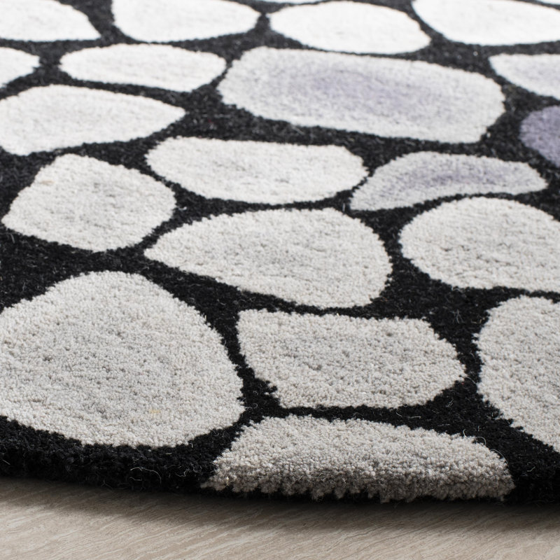 Tapis en laine touffeté à la main Kurland Soho, Tapis de couloir 2 pi 6 po x 8 pi