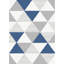 Arden Power Loom Navy Blue/Grey Rug-60066500