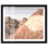 Décoration murale désertique Wavy Dunes Shadowbox par Notoriart, cadre noir, 37 x 31