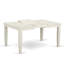 Ensemble de salle à manger rectangulaire en bois massif avec plateau papillon-106913690-106913688
