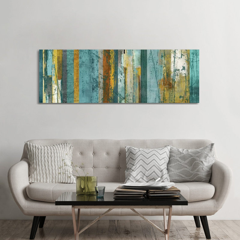 Paneled Landscapes by PI Galerie - Wrapped Canvas Painting, 182.88 cm H x 60.96 cm W