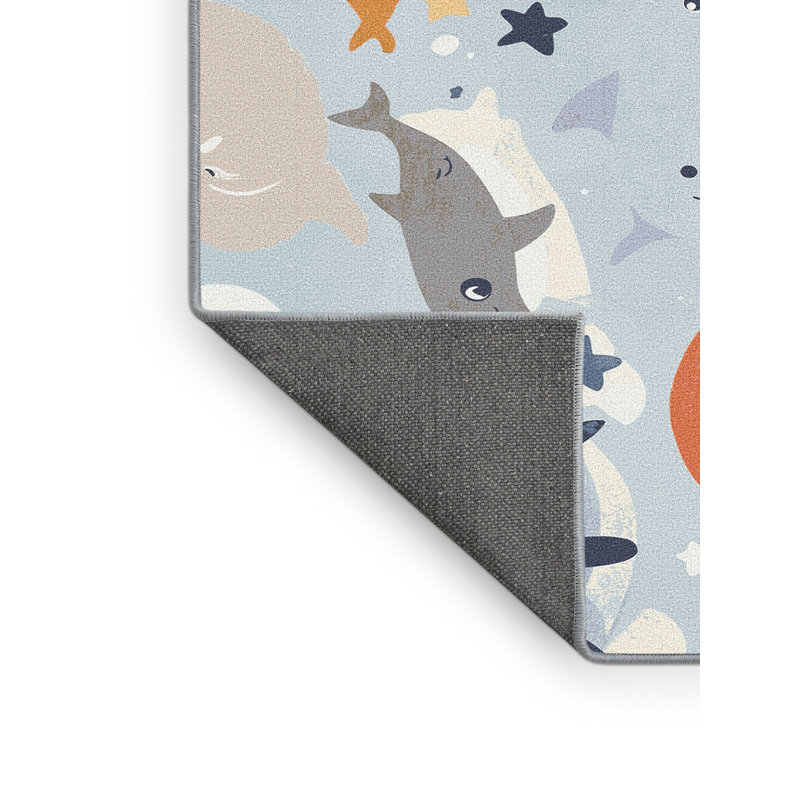 Tapis pour enfants East Urban Home, Rectangulaire 7 pi x 10 pi