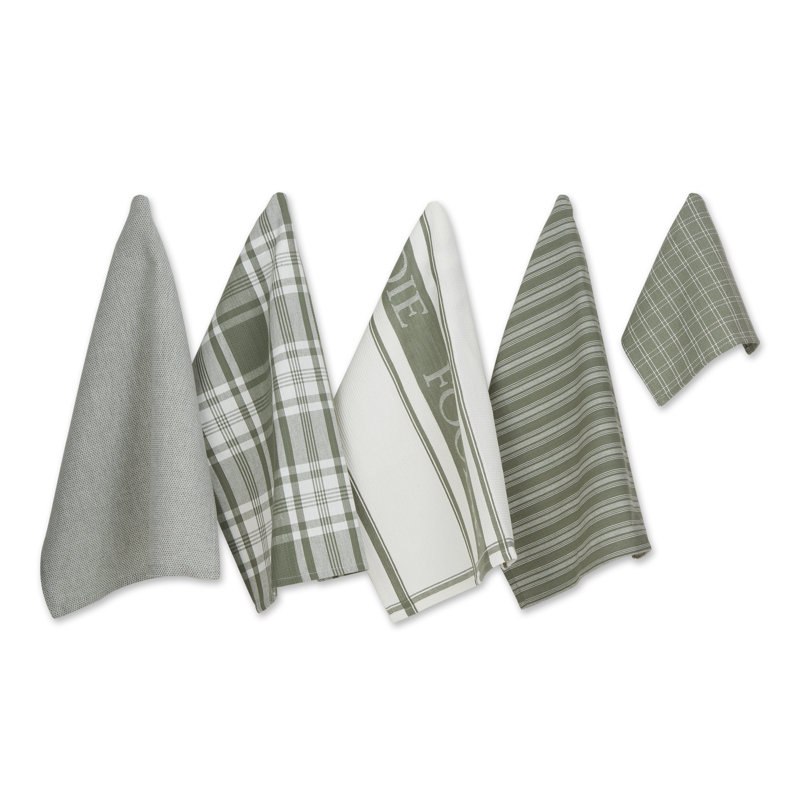 ASSET ENSEMBLE ASSIETTES DE BAIN ET ASSORTIR BLEU ANGLAIS / 5, Vert artichaut