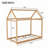 Wooden House Bed