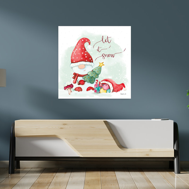 Let It Snow Snowman Gnome, H 36 po x l 36 po