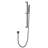 28-Inch Slide Bar Handheld Shower With 59-Inch Hose, Matte Black Bathroom Coalition, Adjustable Head For Potent Water , Nozzles, Rust- Stainless Steel Highlight, Forceful Trickle, Rust