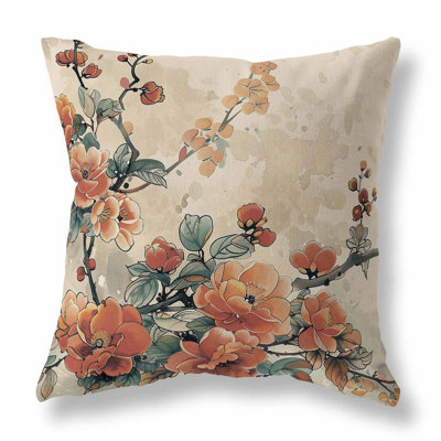 Scarlet Wing Heaven Indoor/Outdoor Pillow