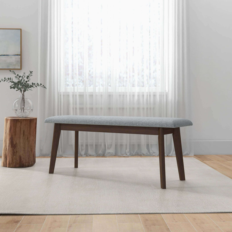 Banc en tissu 47 po Carlos