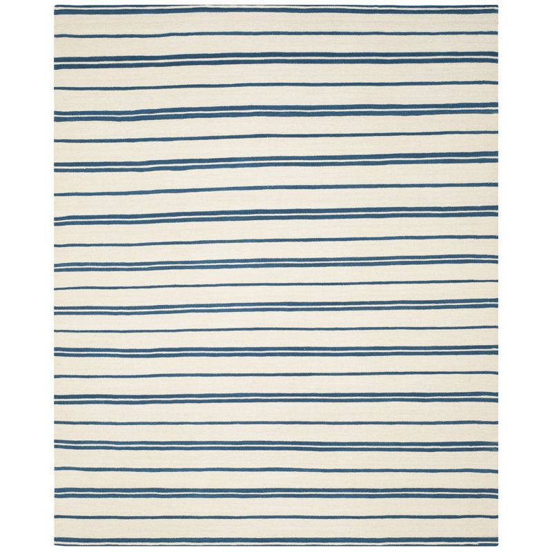 Ralph Lauren Sagaponeck Stripe Wool Striped Rug, Rectangle 9' x 12'