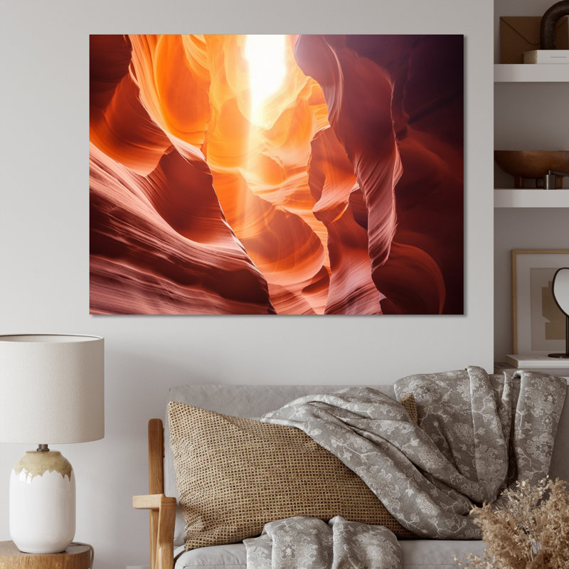 Canyon Antelope Harmony III - Arizona, reproduction sur toile encadrée, H 16 po x l 32 po x P 1 po, Toile tendue