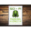 Enseigne en aluminium Sci Fi-362232838