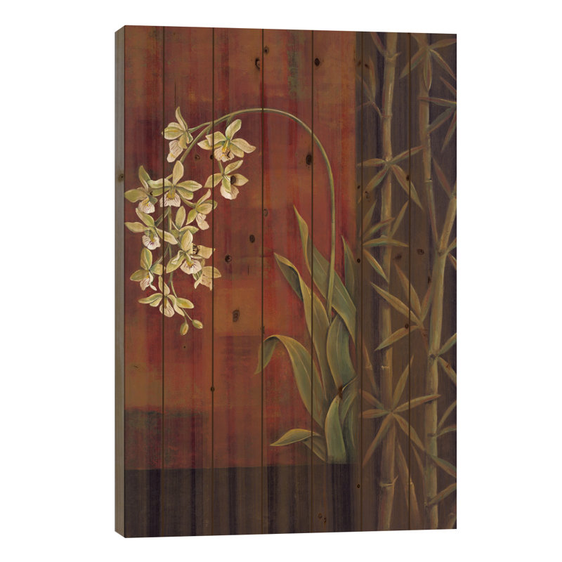 " Green Orchid " by Jill Deveraux, 18" W x 26" H x 1.5" D