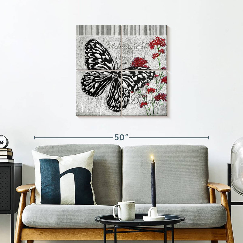 Brampt célèbre la beauté de la vie, H 26 po x l 26 po