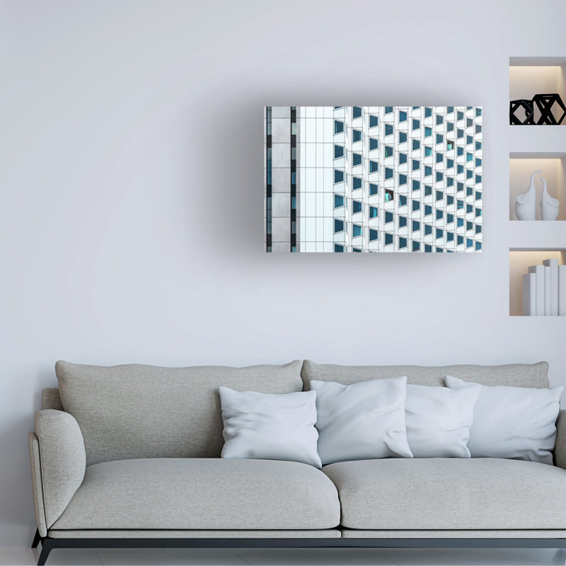 Theo Luycx The Smoking Student Canvas Art, H 12 po x l 19 po