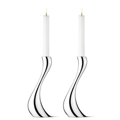 Cobra Stainless Steel Candlestick