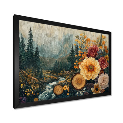 Gault - Floral Large Wall Art