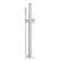 Lineare Single Handle Floor Mounted Tub Filler with Handshower