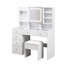 Ensemble de tabouret de coiffeuse Bohuslava-731897697