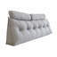 Wedge Headboard Pillow with Removable Cover and 2 Bolster Pillows-1007928299