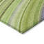 Tapis extérieur lavable abstrait vert artichaut 10 pi x 14 pi vert olive