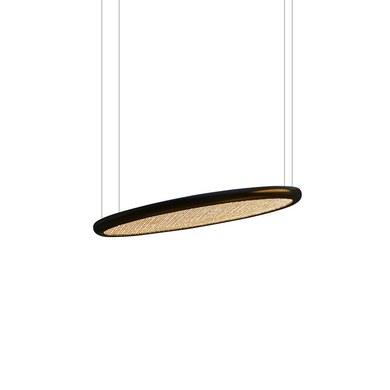 Bogotà So Light, Black/Vienna Straw, 1.5" H x 33.3" W x 23.91" D