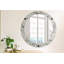 Huldar Glass Flat Wall Mirror