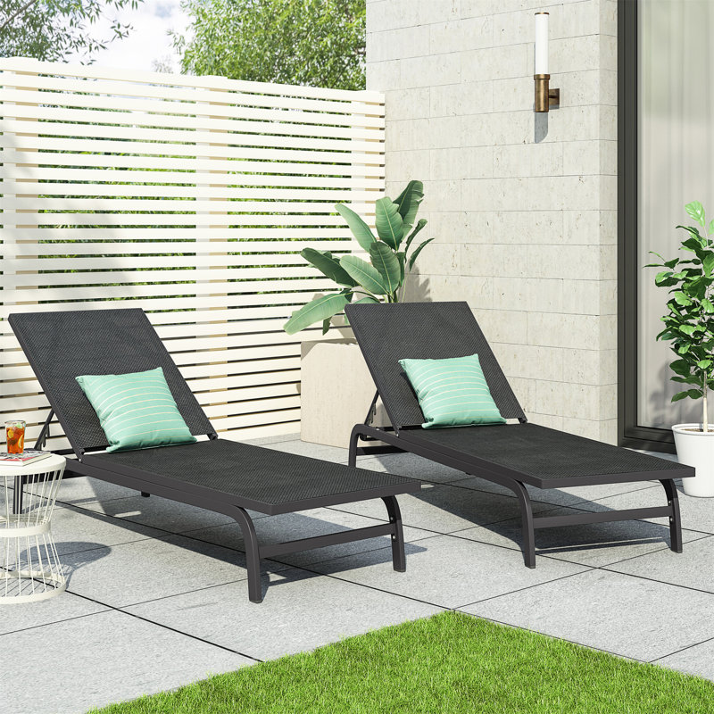 Chaise longue Finn, Gay foncé