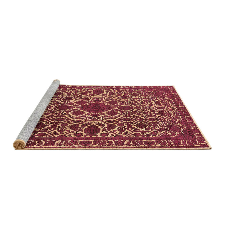 Morghyn Performance Oriental Indoor Rug, Square 4'