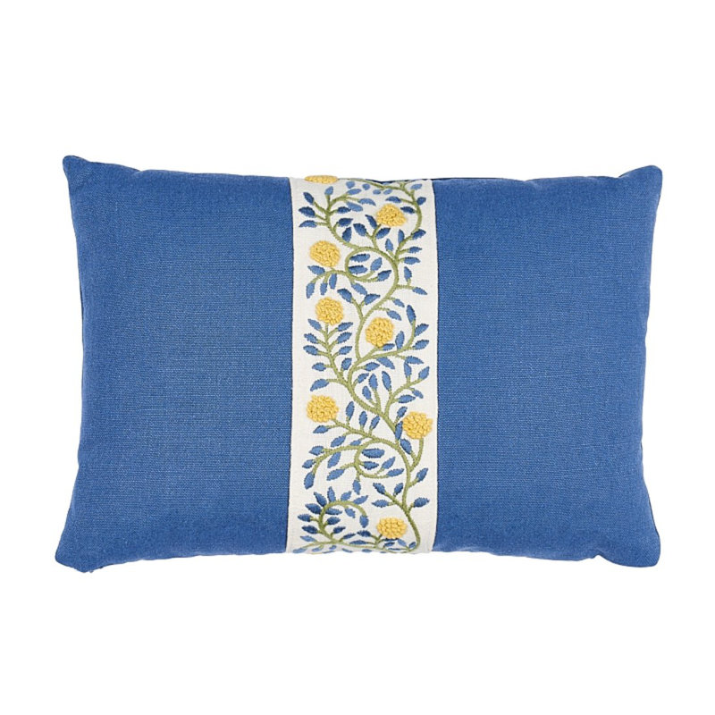 Ashoka Pillow, Blue