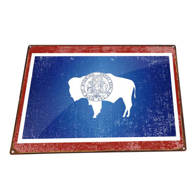 " Wyoming Flag "